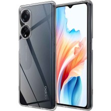 Prolysus Oppo A38 Kılıf Kamera Korumalı Şeffaf Yumuşak Silikon Kılıf