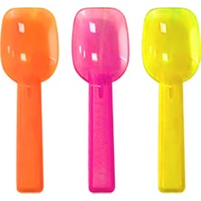 Gizpak Plastik Dondurma Kaşığı Renkli 750 Adet