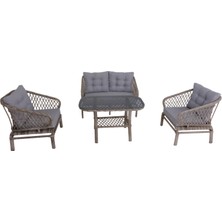 Serenity İkili Rattan Bahçe Ve Balkon Oturma Grubu | Rehome