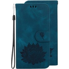 Colorful Shop Tecno Kıvılcım 10C Manyetik Kabartma Lotus Çiçek Cüzdan Için Flip Case (Yurt Dışından)