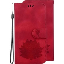 Colorful Shop Tecno Kıvılcım 10C Manyetik Kabartma Lotus Çiçek Cüzdan Için Flip Case (Yurt Dışından)