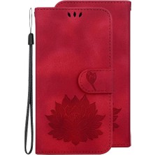 Colorful Shop Tecno Camon 20 Kickstand Cüzdan Kickstand Manyetik Lotus Için Flip Case (Yurt Dışından)