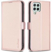 Colorful Shop Galaxy A22 4g Kickstand Pu Deri Cüzdan Kart Yuvaları Için Flip Case (Yurt Dışından)