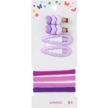 Miniso Gradyan Renkli 8'Li Saç Toka Seti - Renkli Ve Şık Stil