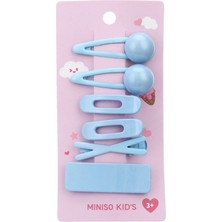Miniso 6'Lı Renkli Sevimli Saç Tokası Seti