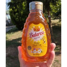 Balarısı Doğal Çiçek Balı 650 gr Pratik Kapak