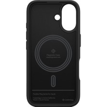 Spigen Caseology iPhone 16 Plus Kılıf Parallax Mag MagSafe özellikli Matte Black - ACS08103