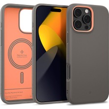 Spigen Caseology iPhone 16 Pro Max Kılıf Nano Pop Mag MagSafe özellikli Papaya Gray - ACS08043