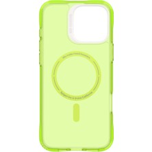 Spigen Ciel by CYRILL iPhone 16 Pro Max Kılıf Ultra Sheer Mag MagSafe özellikli Lime - ACS08245
