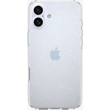 Spigen iPhone 16 Plus Kılıf Liquid Crystal Glitter Crystal Quartz - ACS08065