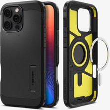 Spigen iPhone 16 Pro Kılıf Tough Armor AI MagFit MagSafe özellikli Black - ACS08146