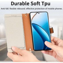 Mays Home1 Realme 13 Pro Cüzdan Için Flip Case Darbeye Aşk Deri Kılıf Fermuar (Yurt Dışından)