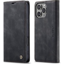 Mays Boutique IPhone 16 Için Flip Case Pro Vintage Pu Deri Cüzdan Manyetik Kapatma (Yurt Dışından)