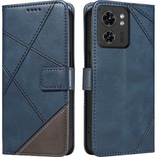 Mays Boutique Motorola Kenar 40 5g Deri Telefon Koruma Kılıfı ve Kart Için Flip Case (Yurt Dışından)