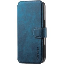 Mays Boutique Iphone 16 Için Flip Case Retro Kart Standı Mıknatıs Koruyucu Malzeme Cüzdan (Yurt Dışından)