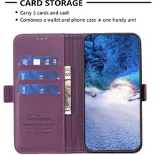 Mays Boutique Samsung Galaxy M23 5g Için Flip Case Darbeye Tpu Iç Kabuk Pu Deri (Yurt Dışından)