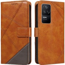 Mays Boutique Xiaomi Redmi K40S Deri Telefon Koruma Kılıfı Için Flip Case Yüksek Kalite (Yurt Dışından)