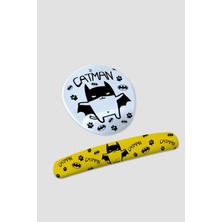 Flipped Catman Bilek Destekli Mousepad ve Klavyepad