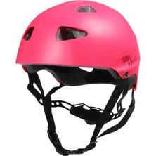 Sportaj Pembe Kız Çocuk Kaskı Spor Koruyucu Başlık Kaskı Kaykay Bisiklet Scooter Paten Için Kask Ayarlanabilir