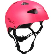 Sportaj Pembe Kız Çocuk Kaskı Spor Koruyucu Başlık Kaskı Kaykay Bisiklet Scooter Paten Için Kask Ayarlanabilir