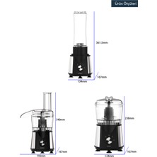 Kumtel 3in1 Mutfak Robotu  Hfp-02