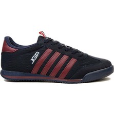 Jagulep 2699 Mr Erkek Lacivert-Bordo Günlük Spor Ayakkabı