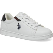 U.S. Polo Assn. Costa 4Pr Erkek Beyaz Sneaker Ayakkabı
