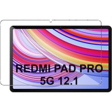 Coolacs Xiaomi Redmi Pad Pro 12.1 İnç ile Uyumlu Tam Koruma Nano Esnek Tablet Kırılmaz Ekran Koruyucu