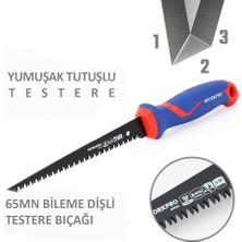 Workpro WP215017 150 mm Hızlı Kesim Profesyonel Bı-Metal Alçıpan Testeresi