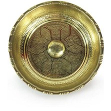 Tekno Trust Sarı Bakır Hamam Tası