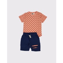 RG Brand Çocuk Karpuz Baskılı Şort Takımı
