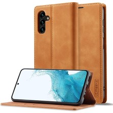 Dgplz Store Samsung Galaxy S24 Fe 5g Için Mikrofiber Pu Telefon Kılıfı (Yurt Dışından)