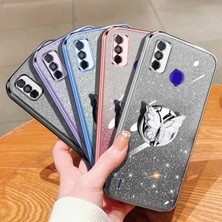 Dgplz Store Tecno Spark Go 2020 Için Glitter Tpu Telefon Kılıfı (Yurt Dışından)