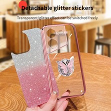 Dgplz Store Tecno Pop 5 Pro Için Glitter Tpu Telefon Kılıfı (Yurt Dışından)