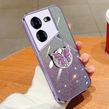 Dgplz Store Tecno Pova 6 Pro Için Glitter Tpu Telefon Kılıfı (Yurt Dışından)