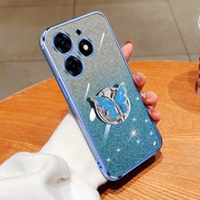 Dgplz Store Tecno Spark 10 Pro Için Glitter Tpu Telefon Kılıfı (Yurt Dışından)