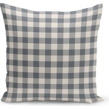 Bertille Home Yılbaşı Ekose Serisi Çift Tarafı Dijital Baskılı Kırlent Kılıfı (Christmas Noel Cushion Cover)