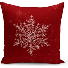 Bertille Home Yılbaşı Serisi Çift Tarafı Dijital Baskılı  4'lü Kırlent Kılıfı Seti (Christmas Noel Cushion Cover)