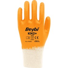 Beybi Kn2+ Pamuk Astarlı Nitril Eldiven (1 Paket:12 Çift)