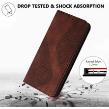 BDT Boutique Oppo A9 2020 Için Kılıf Folio Kapak Pu Deri Manyetik Kart Yuvaları Tutucu (Yurt Dışından)