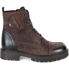 Pierre Cardin Erkek Casual Bot 77650 - Kahverengi Nubuk