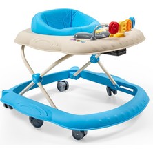 BABY2GO Step Müzikli Yürüteç Mavi