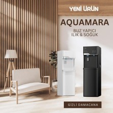 Aquamara Buz Makinalı Su Sebili Siyah