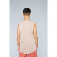 RG Brand Genç Unisex Işlemeli Kolsuz T-Shirt