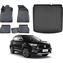 Kalite Oto Mg Zs Ev (Elektirikli) Alt 2022 Model 3D Bagaj Havuzu+3d Araca Özel Paspas Takımı Luxury Serisi