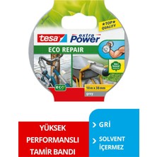 Tesa Eco Bez Tamir Bandı Extra Güçlü Gri