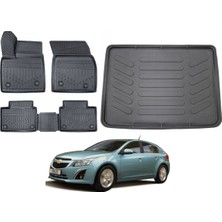 Kalite Oto Cruze Hatchback 2015 Model 3D Bagaj Havuzu+3d Araca Özel Paspas Takımı Luxury Serisi