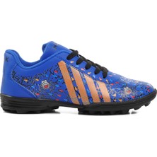 Ayakmod Hulk Örümcek Desenli Saks Çocuk Halı Saha Ayakkabısı