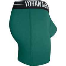 Yohannes Club Yohannesclub,Erkek, Özel Seperatörlü Pamuklu Boxer,Tekli, Zeytin Yeşil