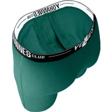 Yohannes Club Yohannesclub,Erkek, Özel Seperatörlü Pamuklu Boxer,Tekli, Zeytin Yeşil